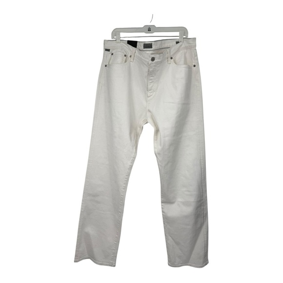 Citizens of Humanity Slim Straight Jeans NWT in soft white - Picture 4 of 7